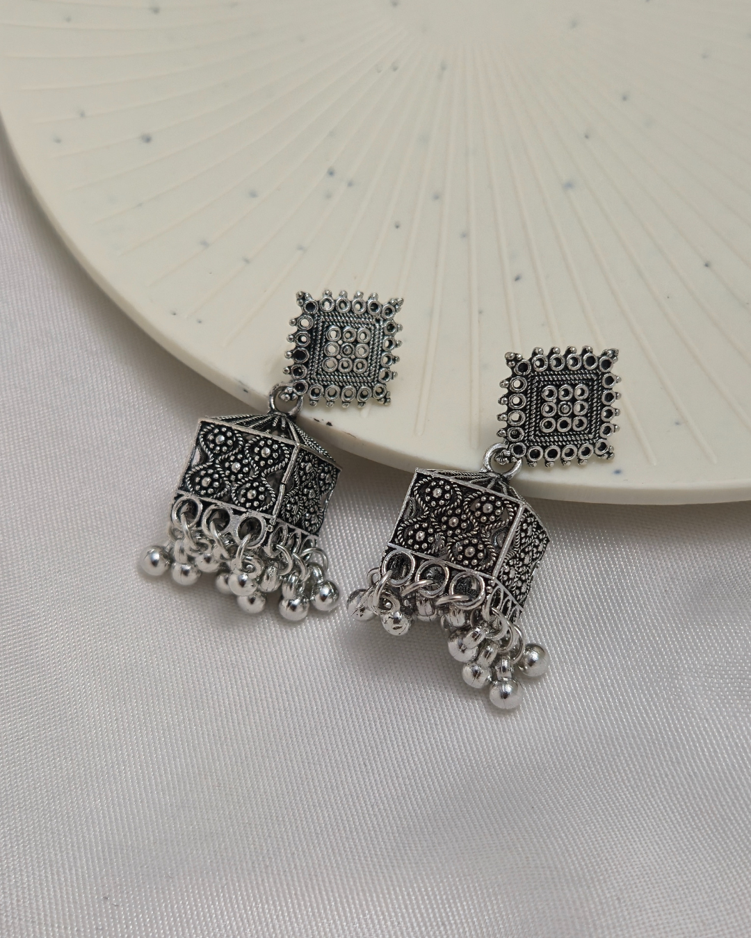 The Jaali Fusion Jhumka