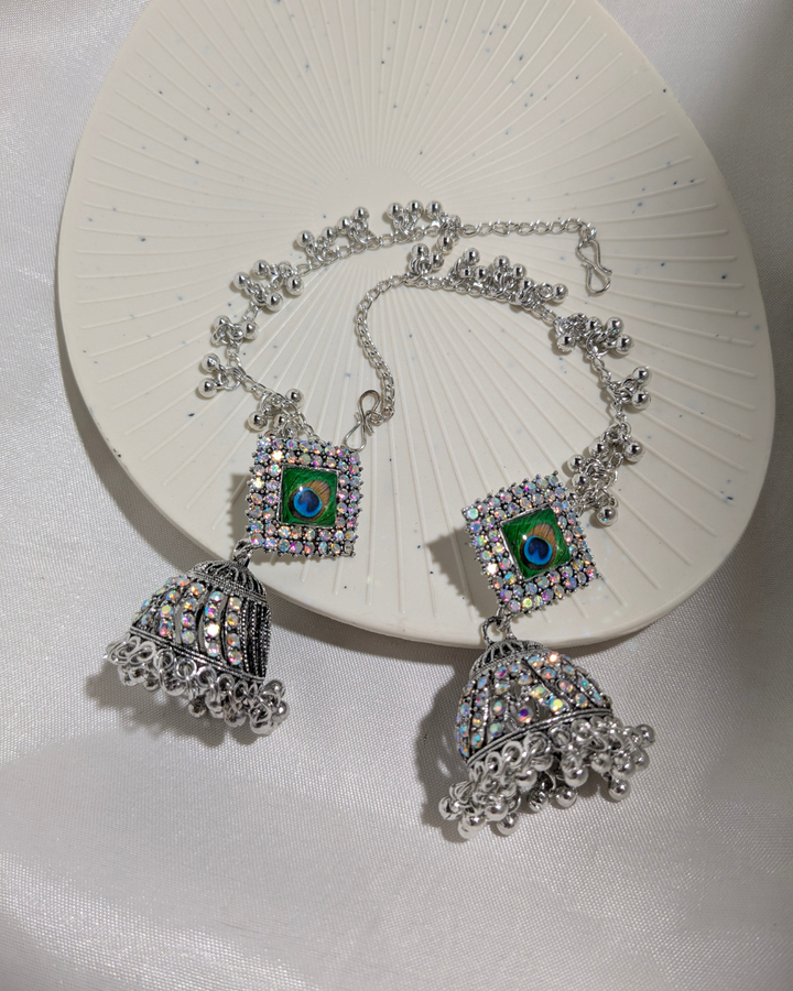 The Mayuri Cascade Jhumka