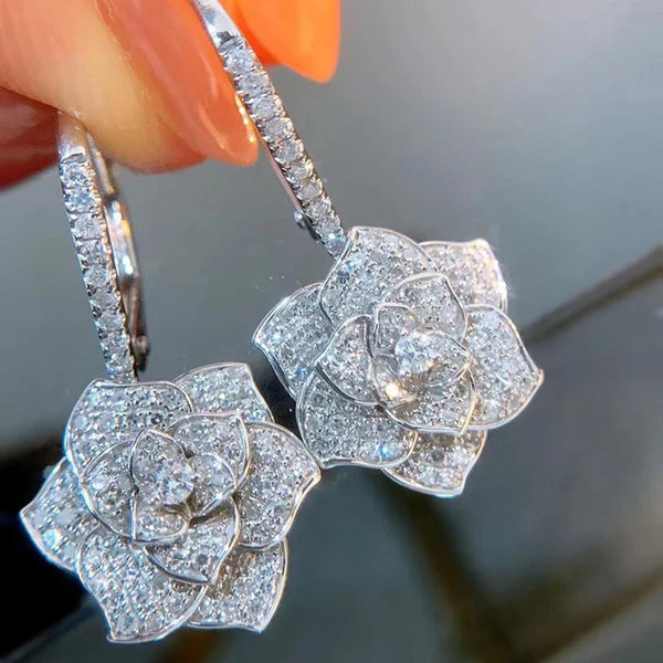 Rosé Radiance Earrings