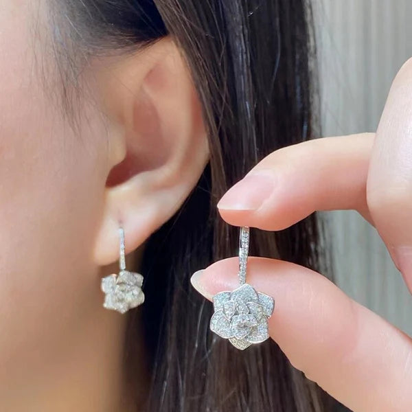 Rosé Radiance Earrings