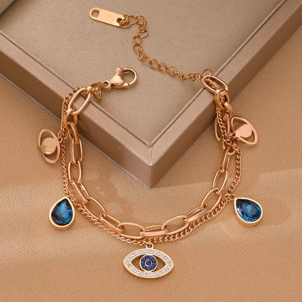 Evil Eye Charm Bracelet