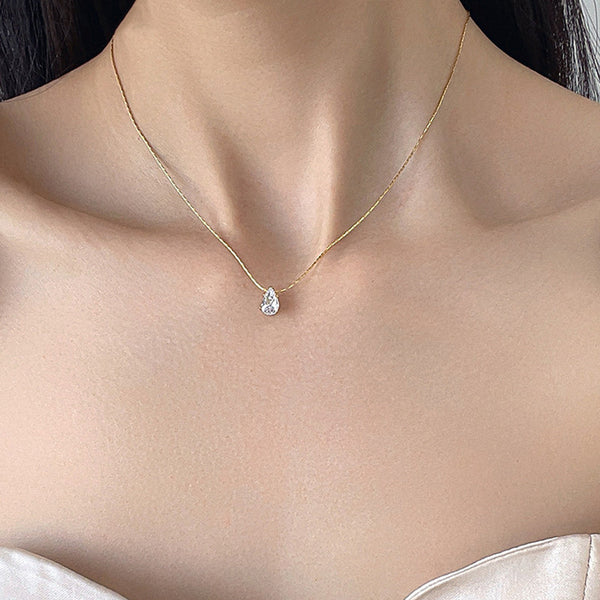 Teardrop Glow Necklace