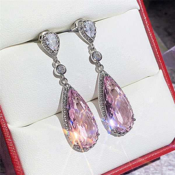 Rose Aura Earrings