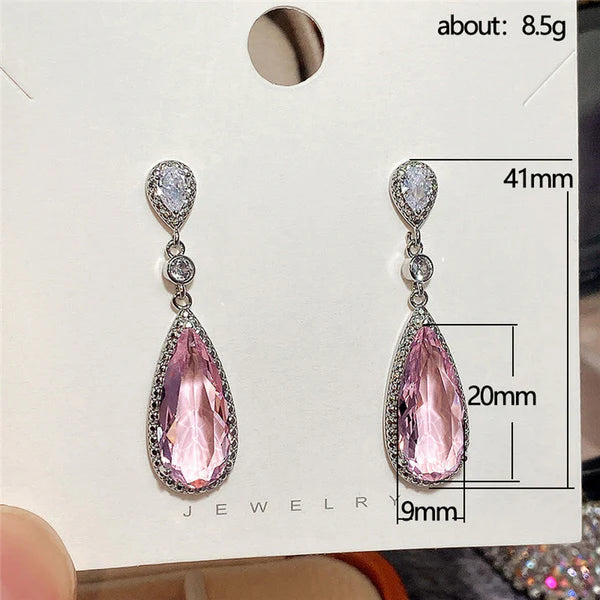 Rose Aura Earrings