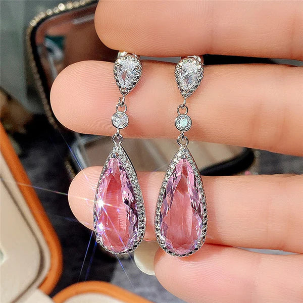 Rose Aura Earrings