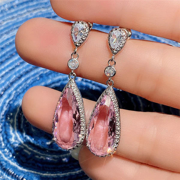 Rose Aura Earrings