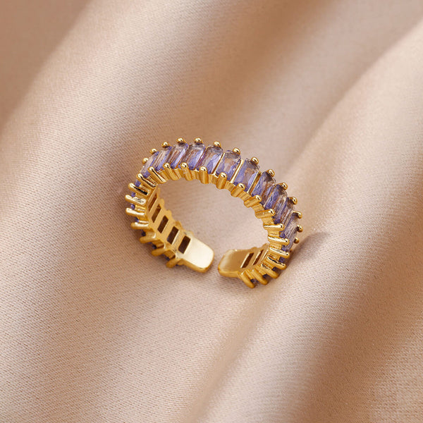 Lavender Rows Ring
