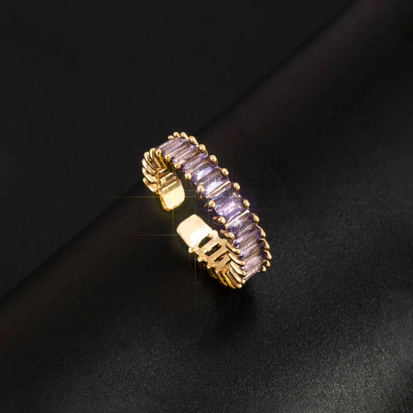 Lavender Rows Ring