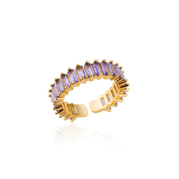 Lavender Rows Ring